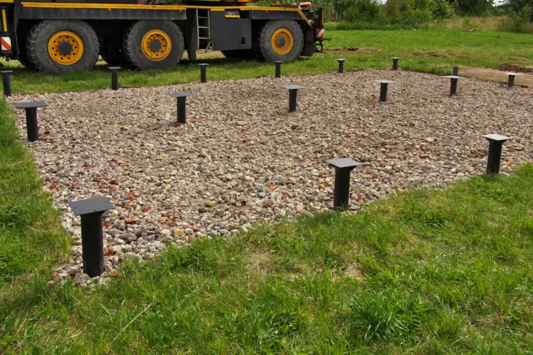 verification required before installing screw piles property