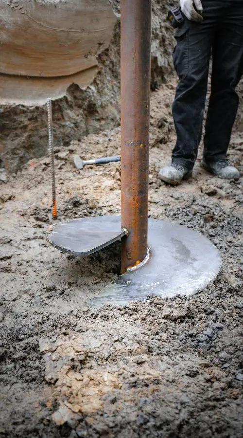 screw pile home addition